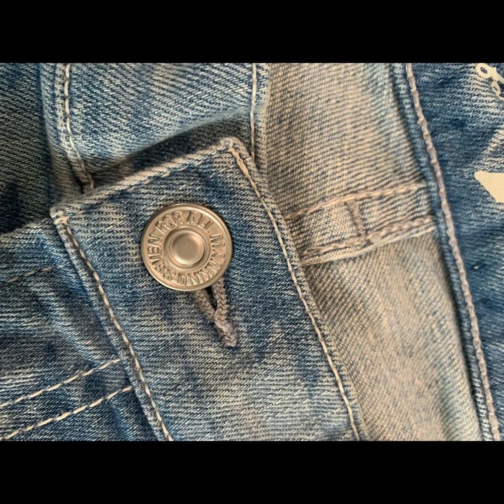 7 For All Mankind The Skinny Jeans Size 26 - Picture 13 of 16